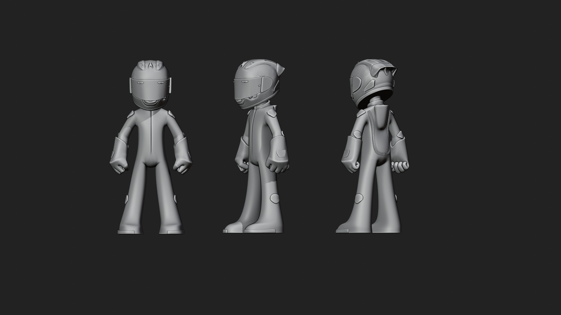 MotoGP Avatar Miniature 3D print model_1