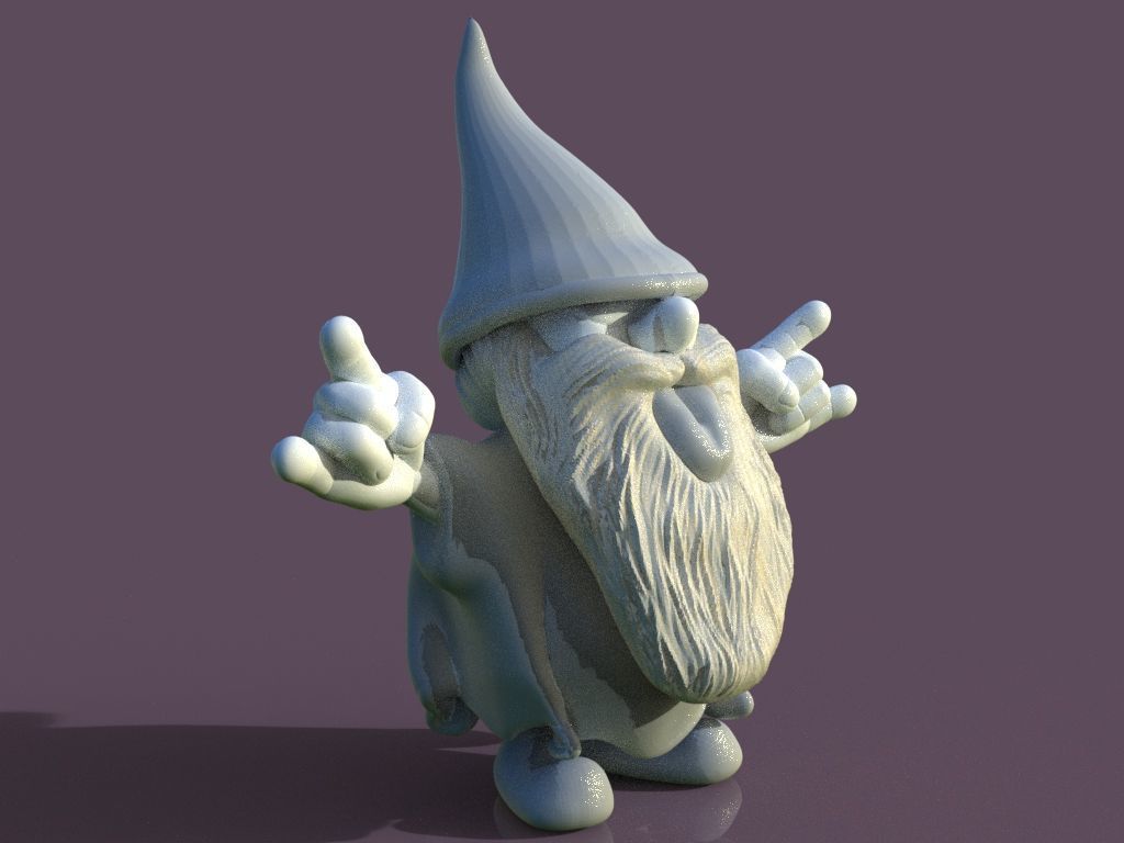 Gnome 3D print model_6