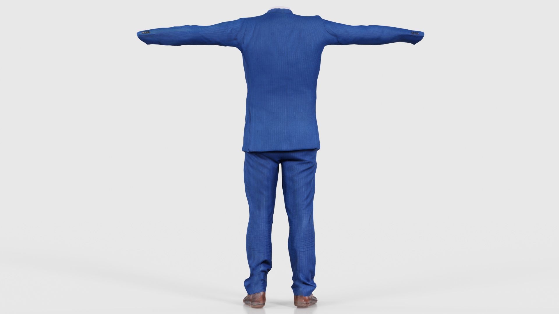 Business Costume 14 Low-poly 3D model_21