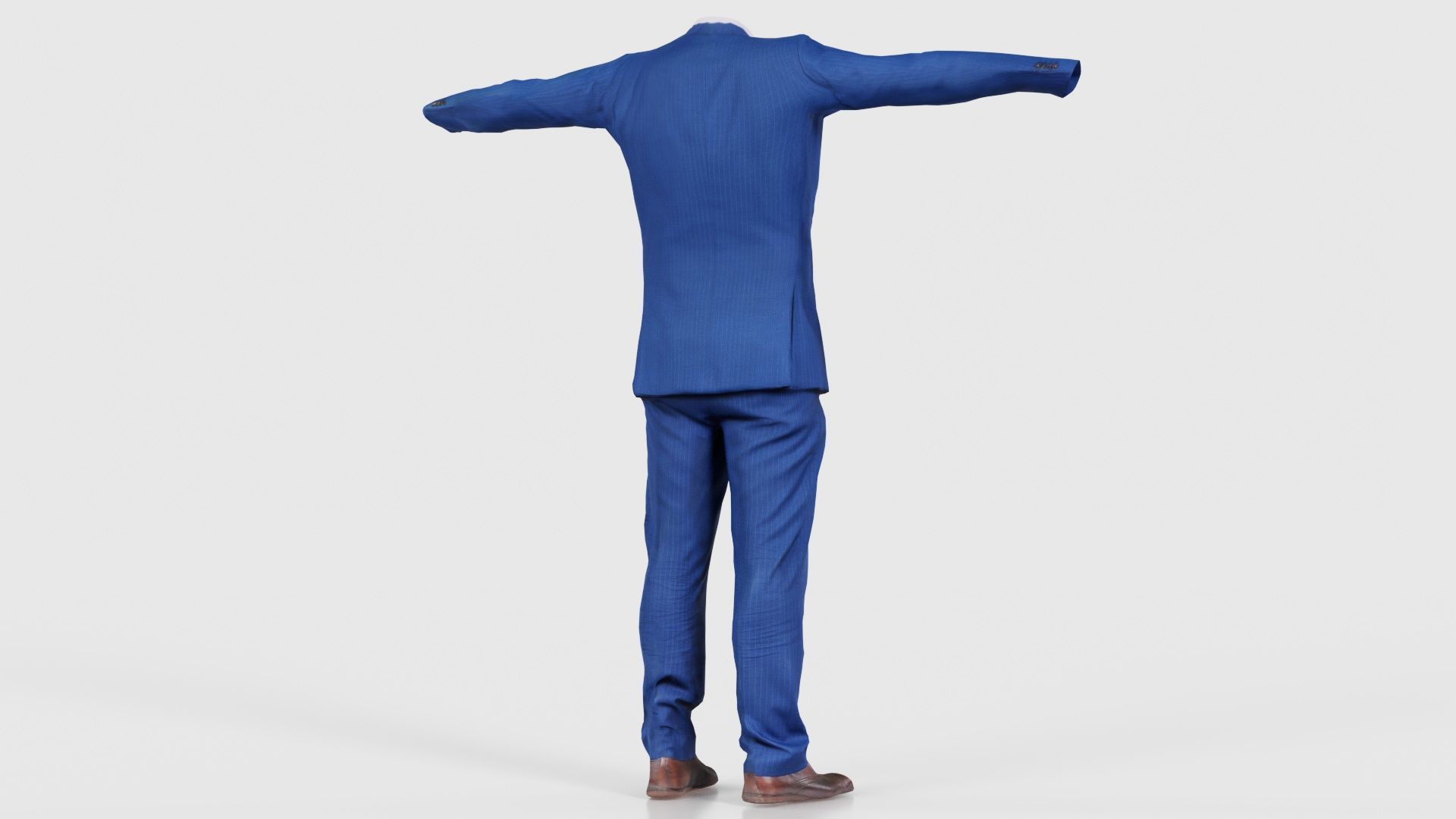 Business Costume 14 Low-poly 3D model_20