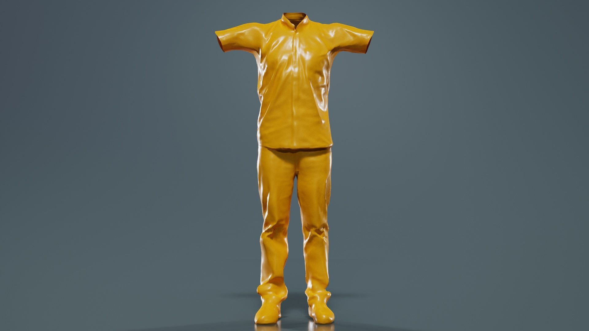 Business Costume 15 Low-poly 3D model_12
