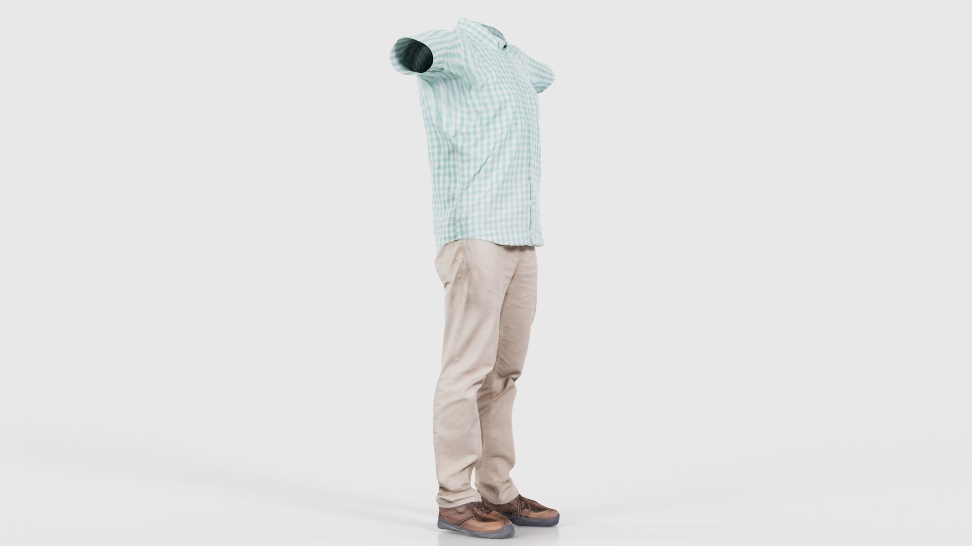 Business Costume 15 Low-poly 3D model_17