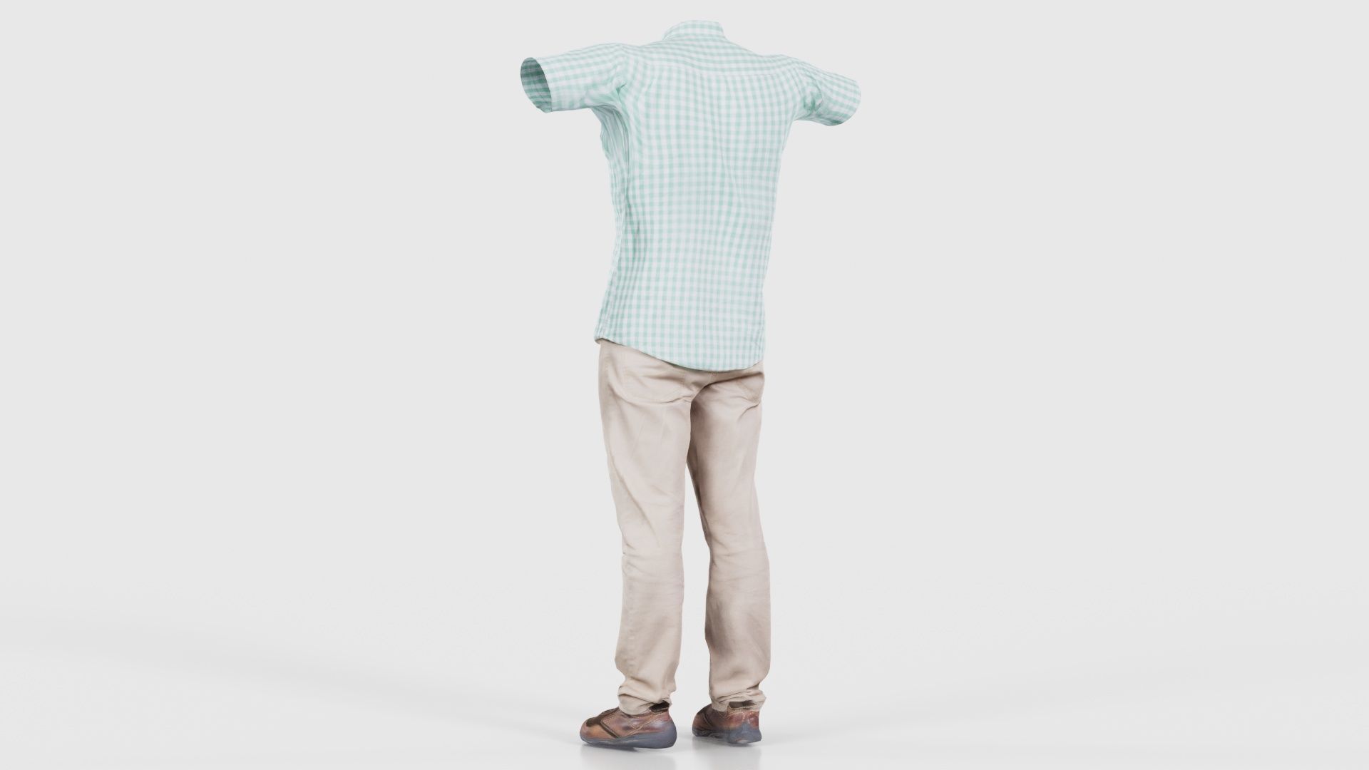 Business Costume 15 Low-poly 3D model_22