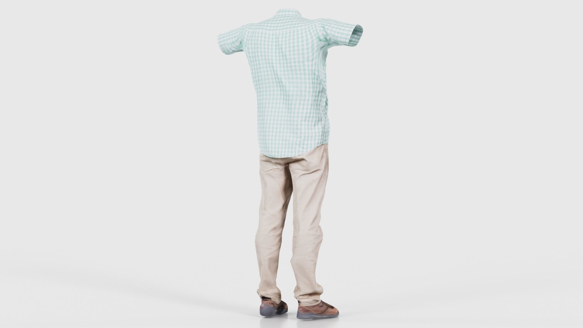 Business Costume 15 Low-poly 3D model_20