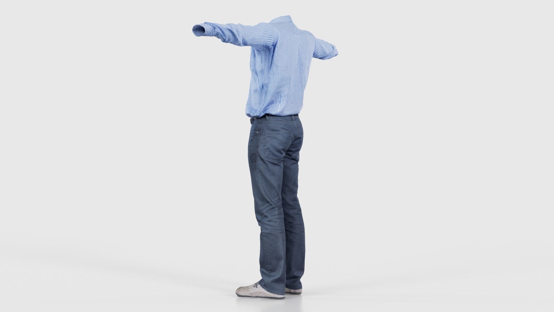 Business Costume 6 Low-poly 3D model_23