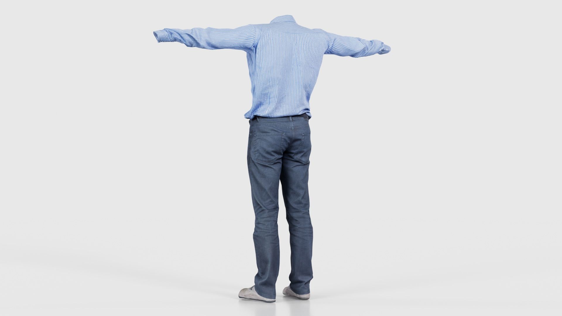 Business Costume 6 Low-poly 3D model_22