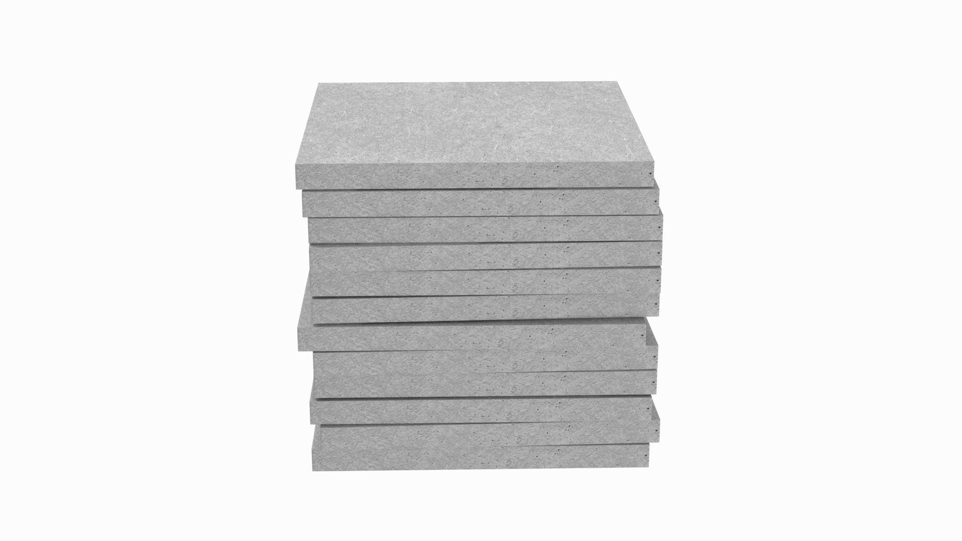 Concrete Slabs 3D model_2