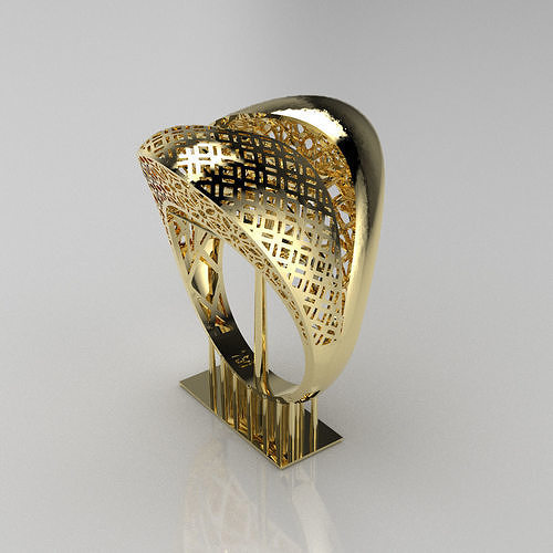 Fusion ring 3D printer model code 101 3D print model 3D print model