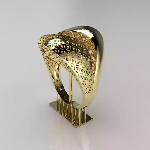 Fusion ring 3D printer model code 101 3D print model