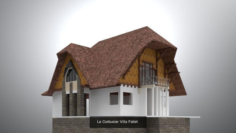 Houses and Buildings Pack 3D Model Collection_14