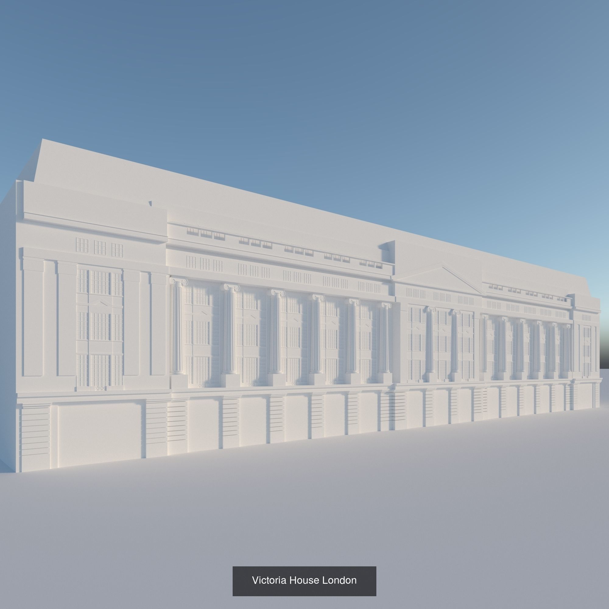 Houses and Buildings Pack 3D Model Collection_20