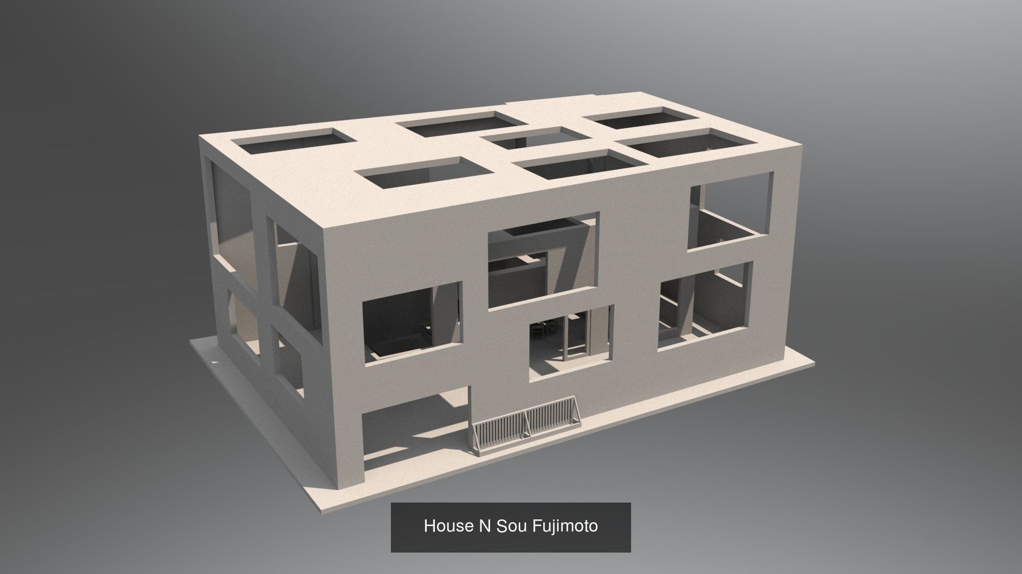 Houses and Buildings Pack 3D Model Collection_19