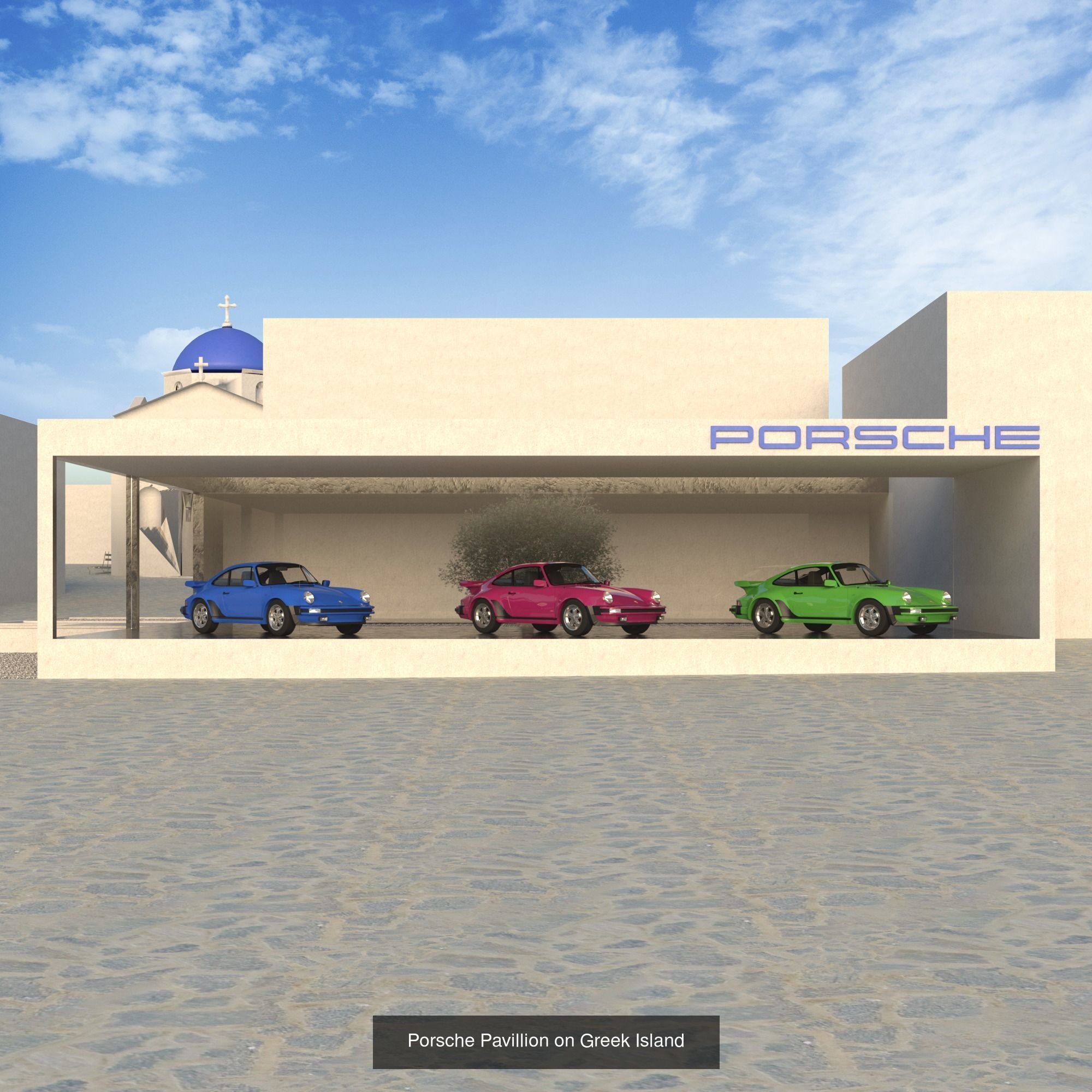 Houses and Buildings Pack 3D Model Collection_28