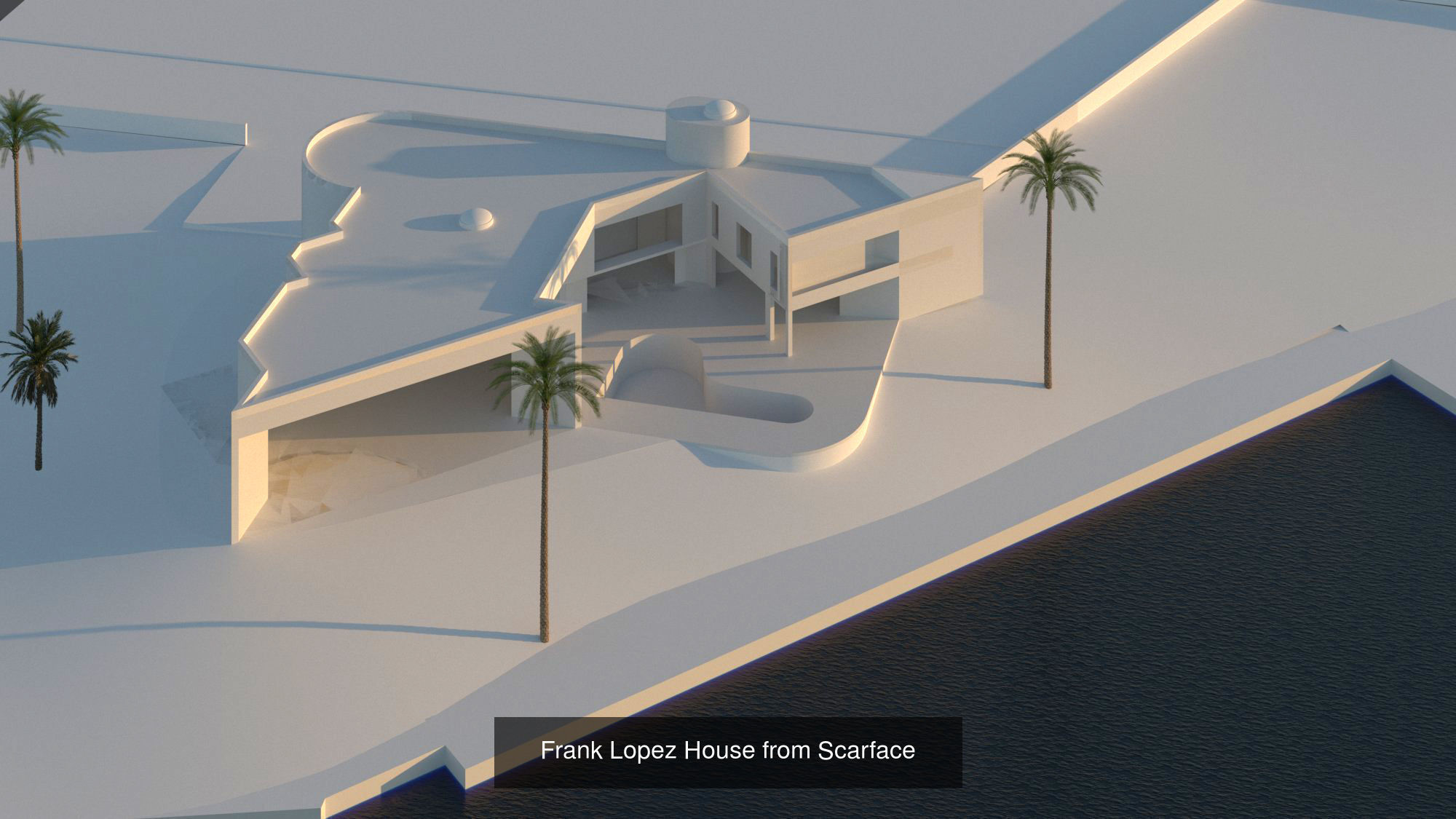 Houses and Buildings Pack 3D Model Collection_27