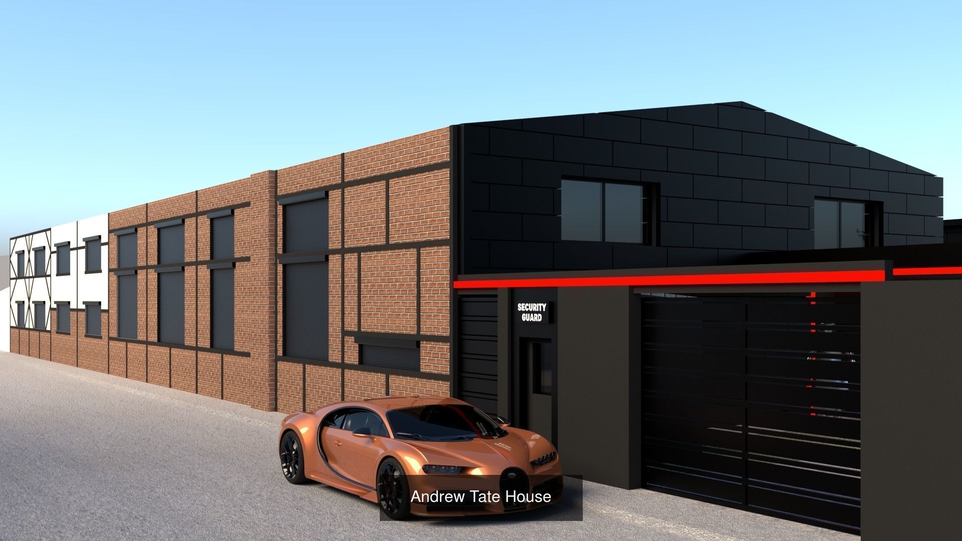 Houses and Buildings Pack 3D Model Collection_13