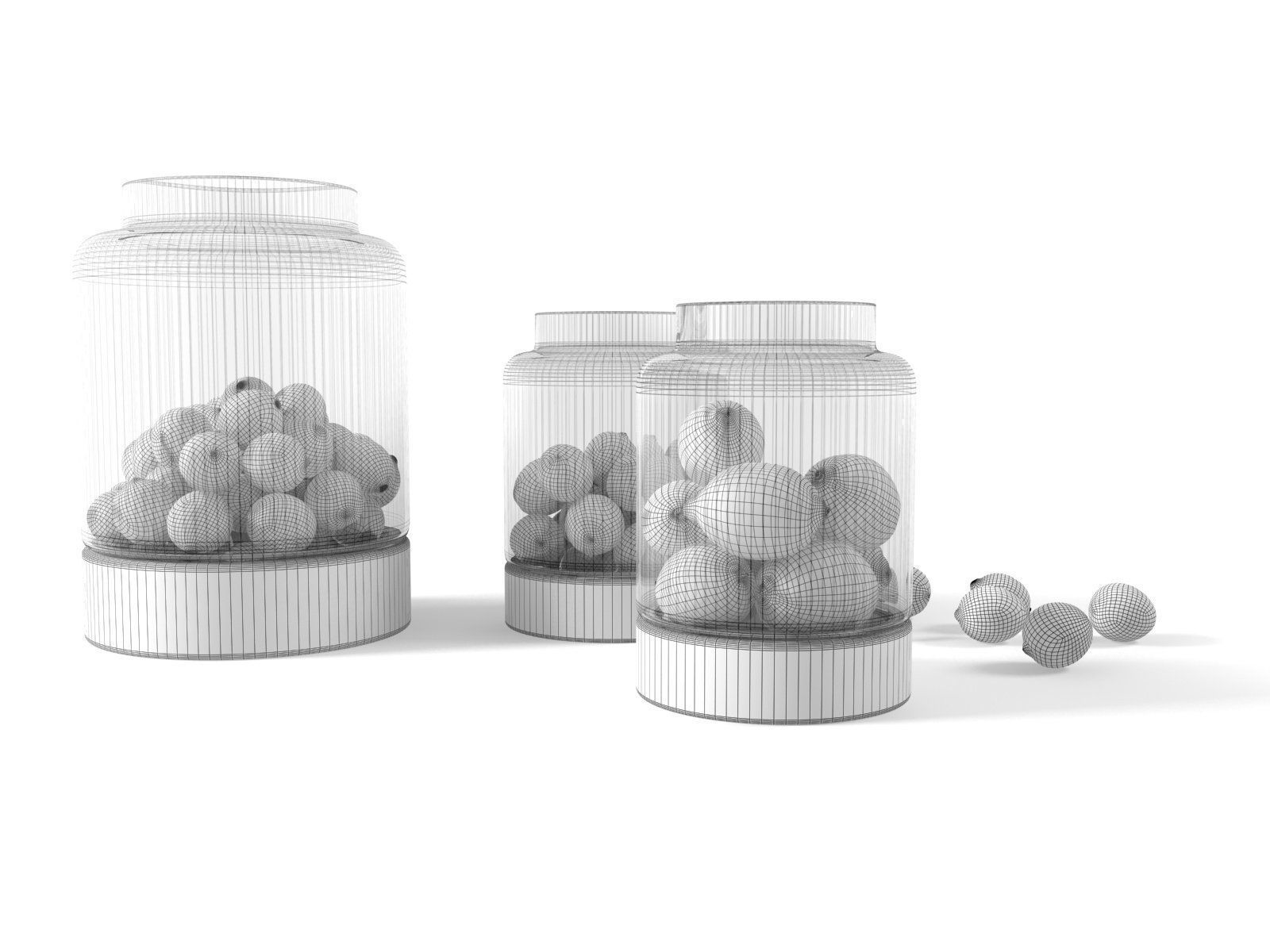 Limes and Lemons 3D model_2