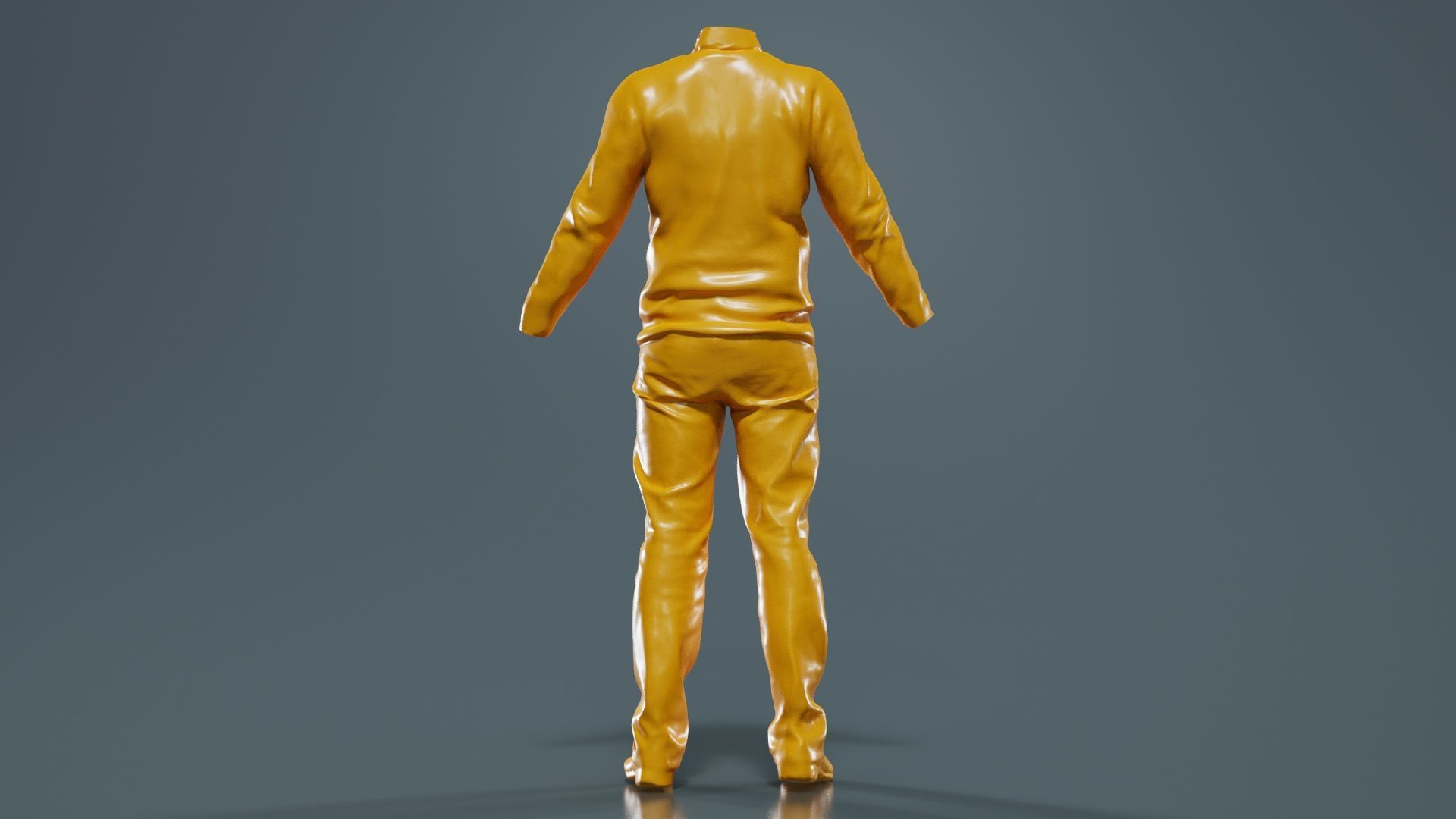 Casual Outfit 11 Low-poly 3D model_13