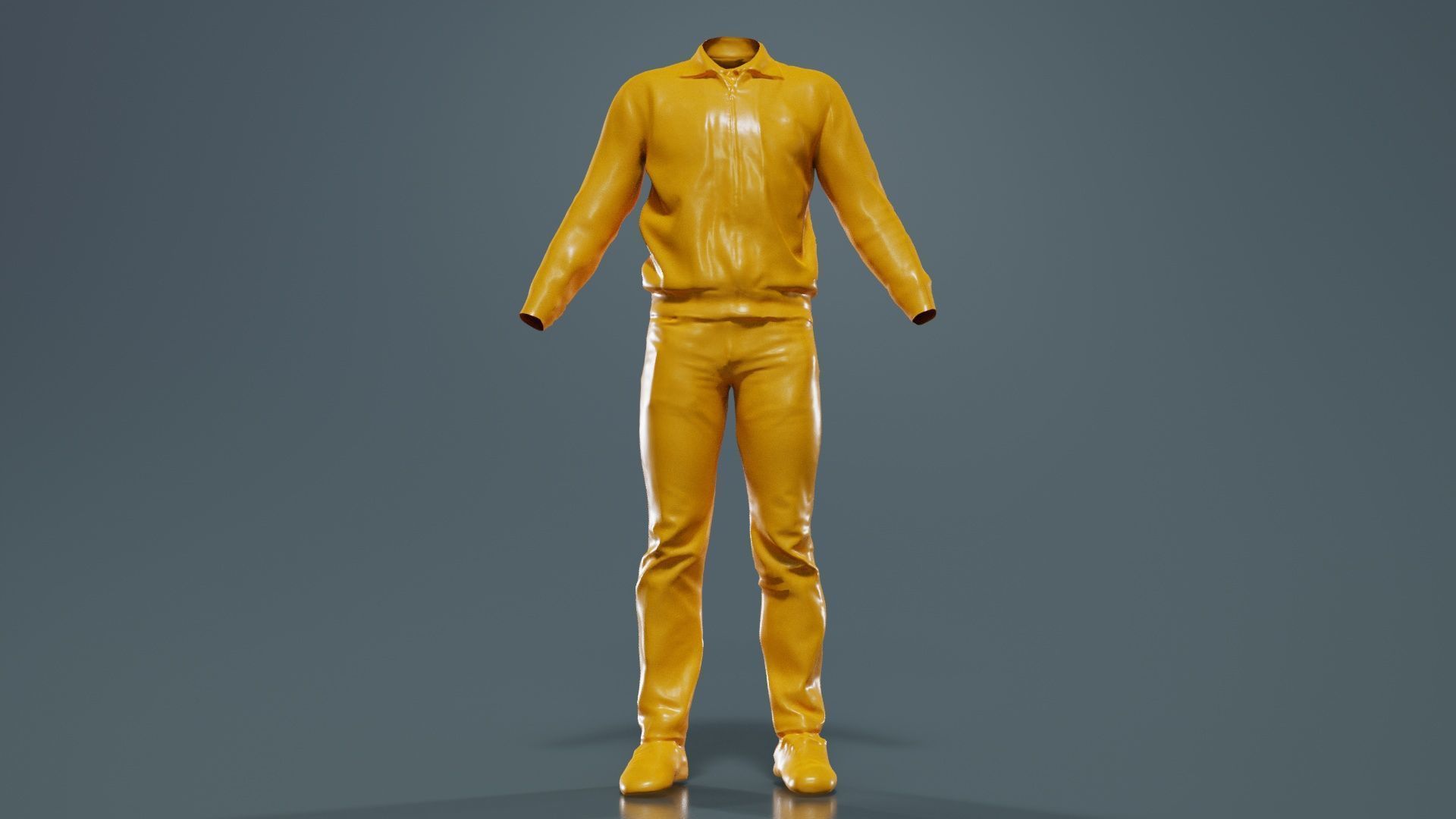 Casual Outfit 12 Low-poly 3D model_12