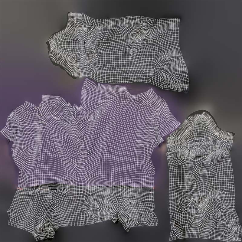 Casual Outfit 14 Low-poly 3D model_14