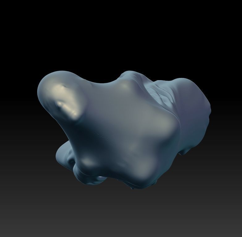 Flying soul girl 3D print model_6