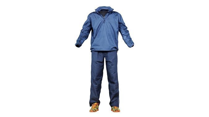 Casual Outfit 23 Low-poly 3D model