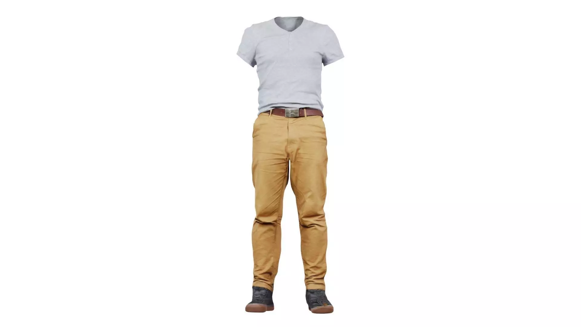 Casual Outfit 27 Low-poly 3D model