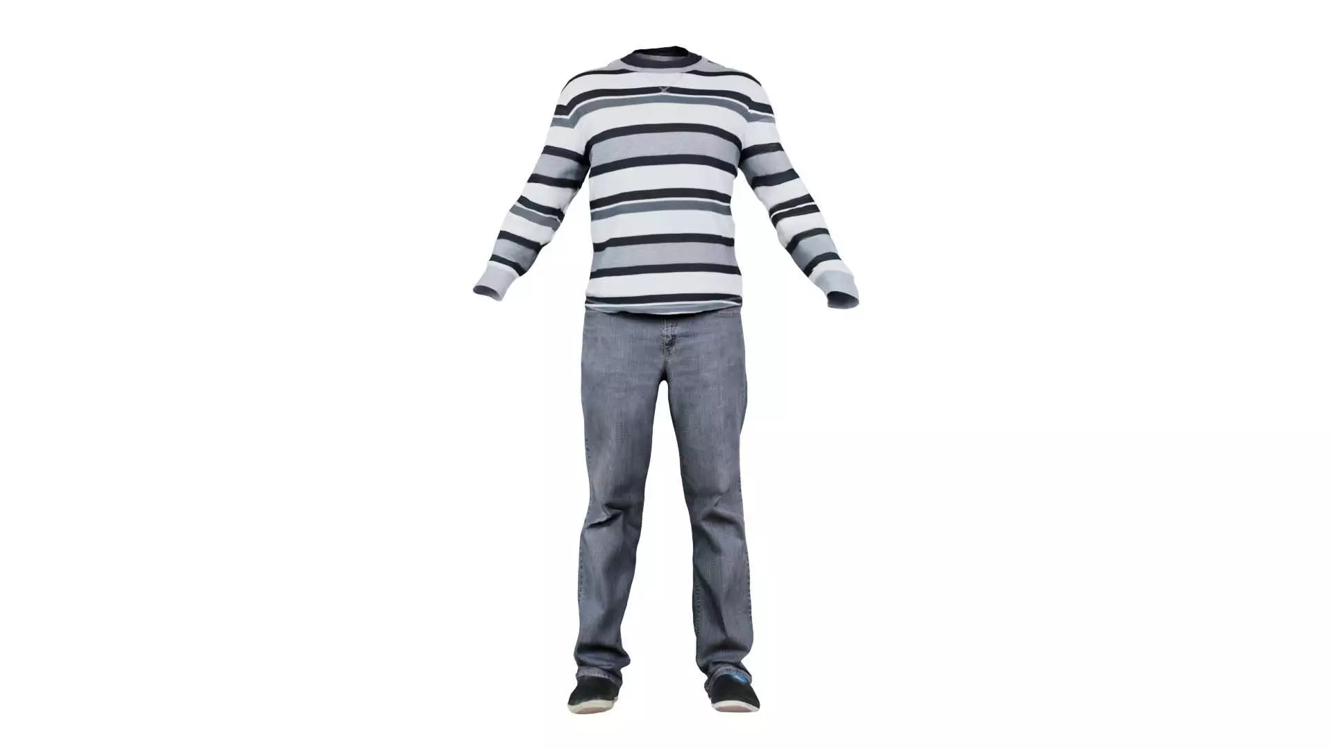 Casual Outfit 30 Low-poly 3D model