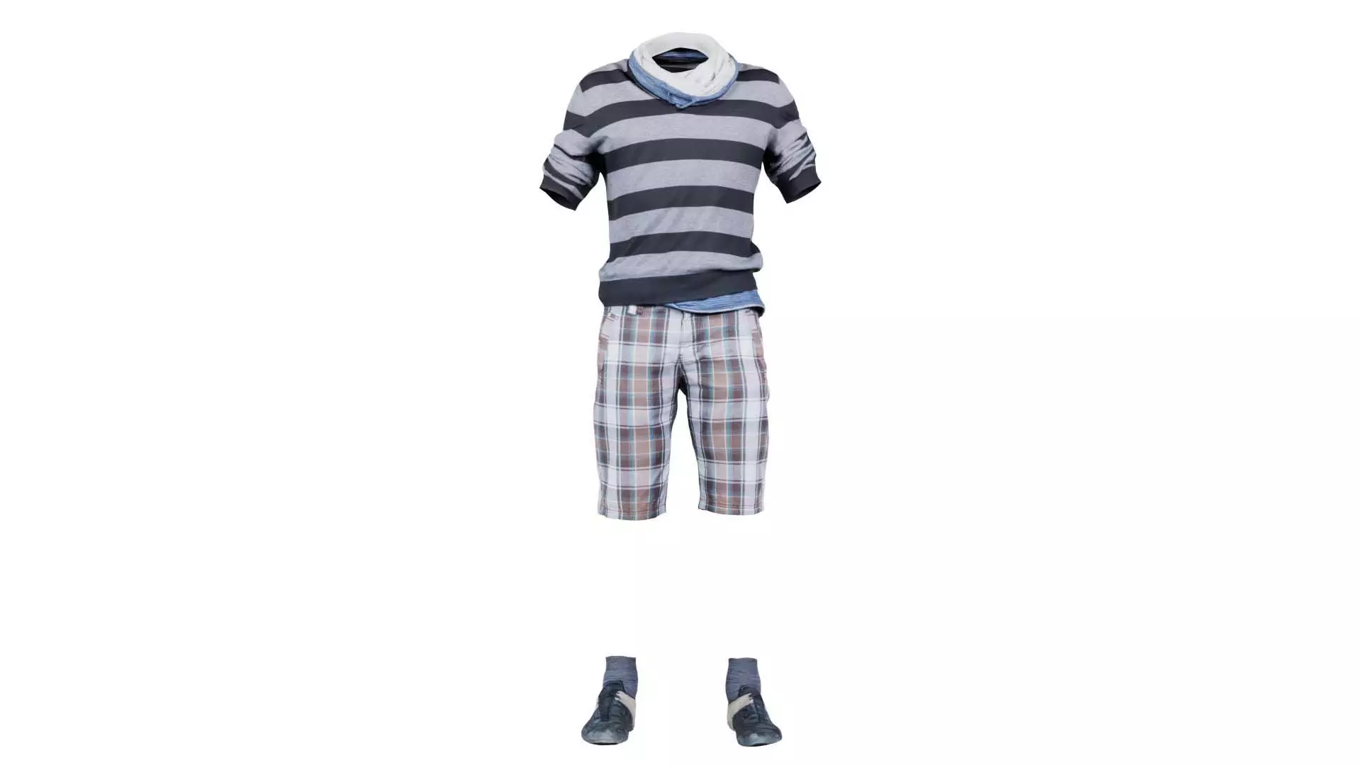 Casual Outfit 40 Low-poly 3D model