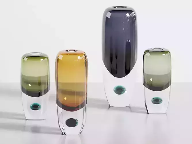 SAARA HOPEA Kupla Vases