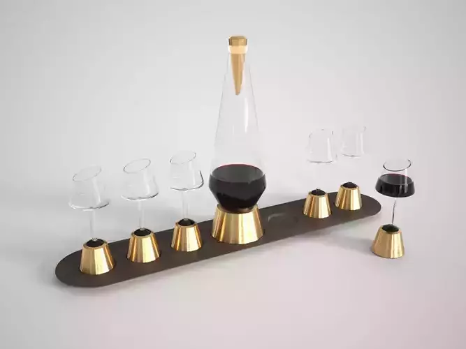 KACPER HAMILTON Bishop of Norwich Decanter set