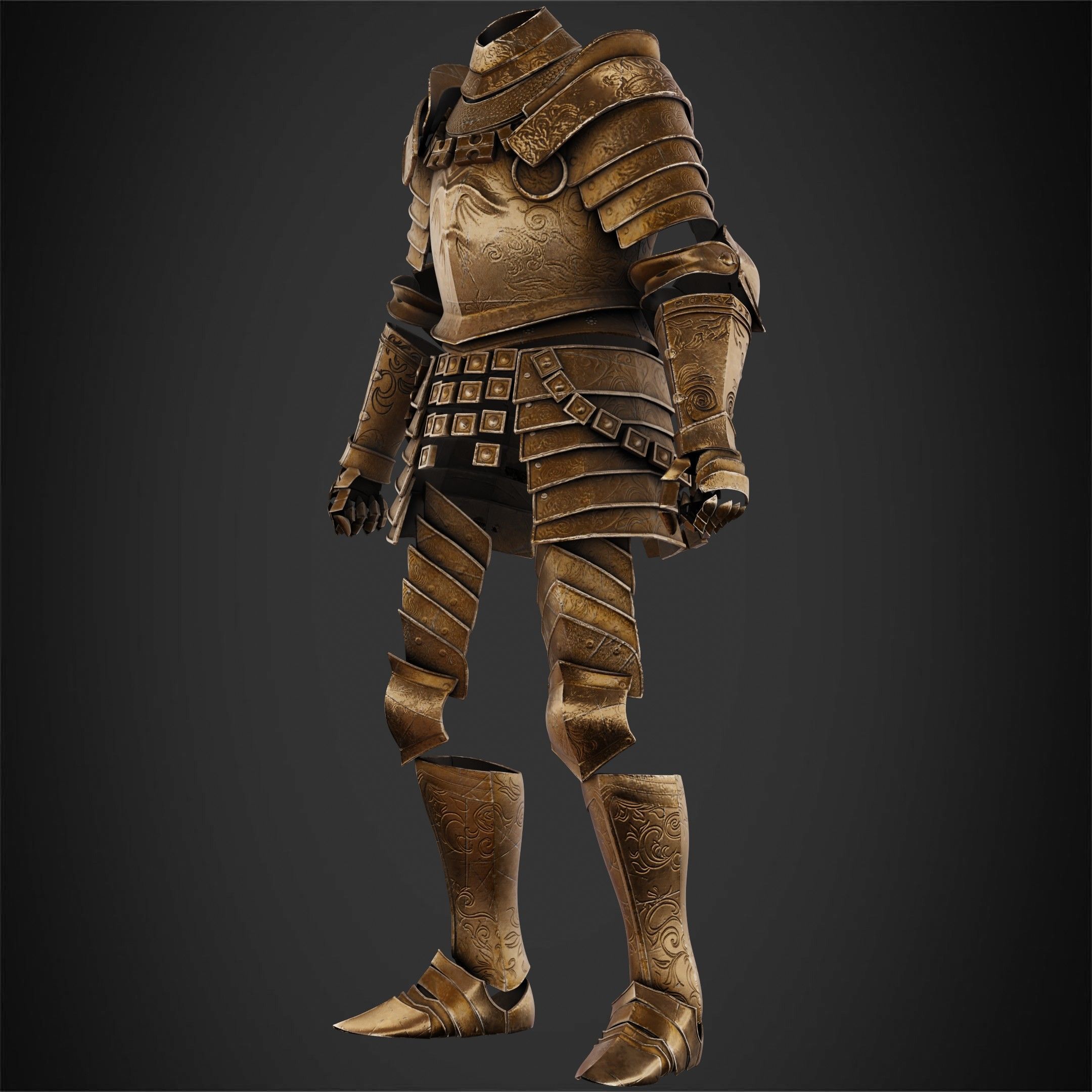 Elden Ring Cleanrot Knight Armor for Cosplay 3D print model_3