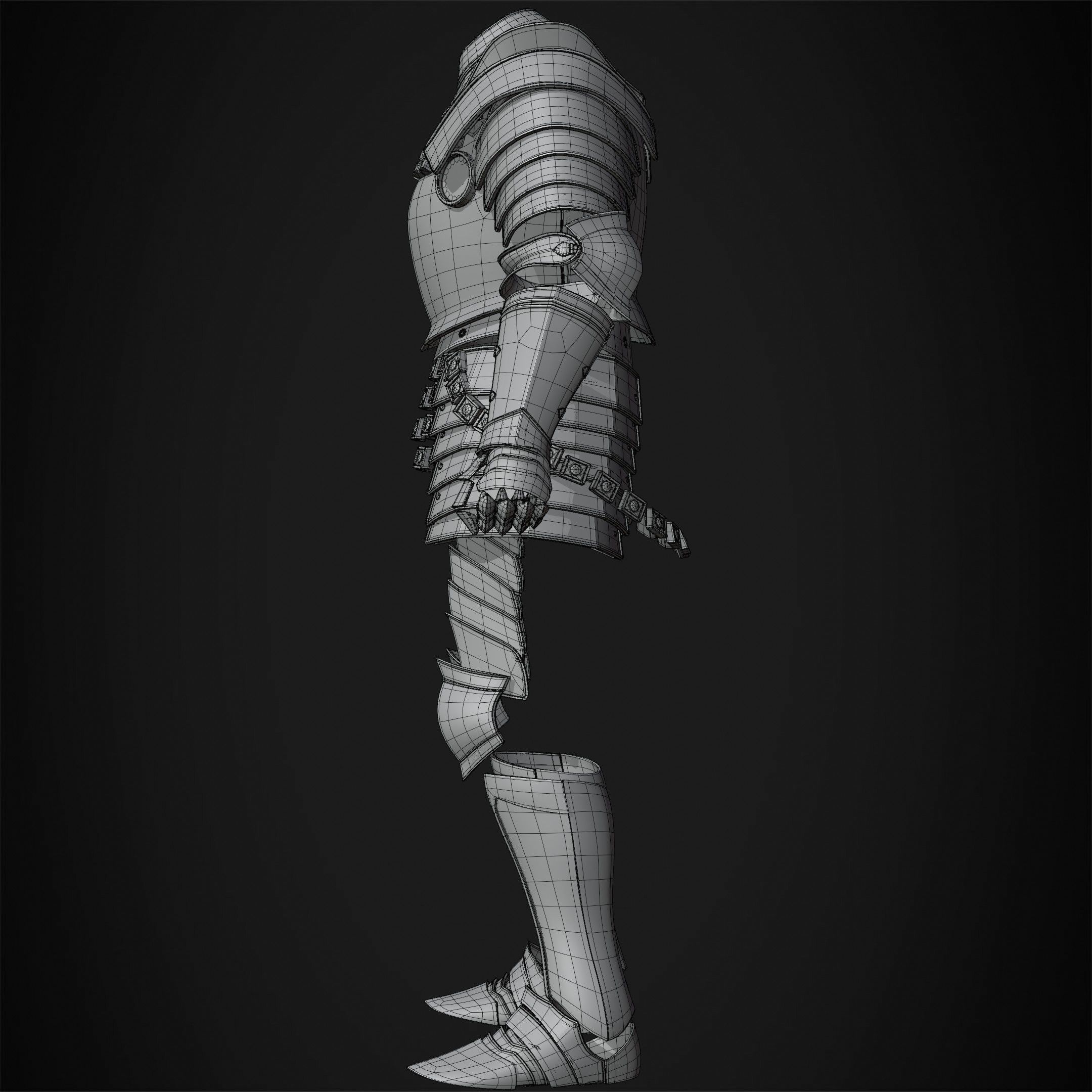 Elden Ring Cleanrot Knight Armor for Cosplay 3D print model_15