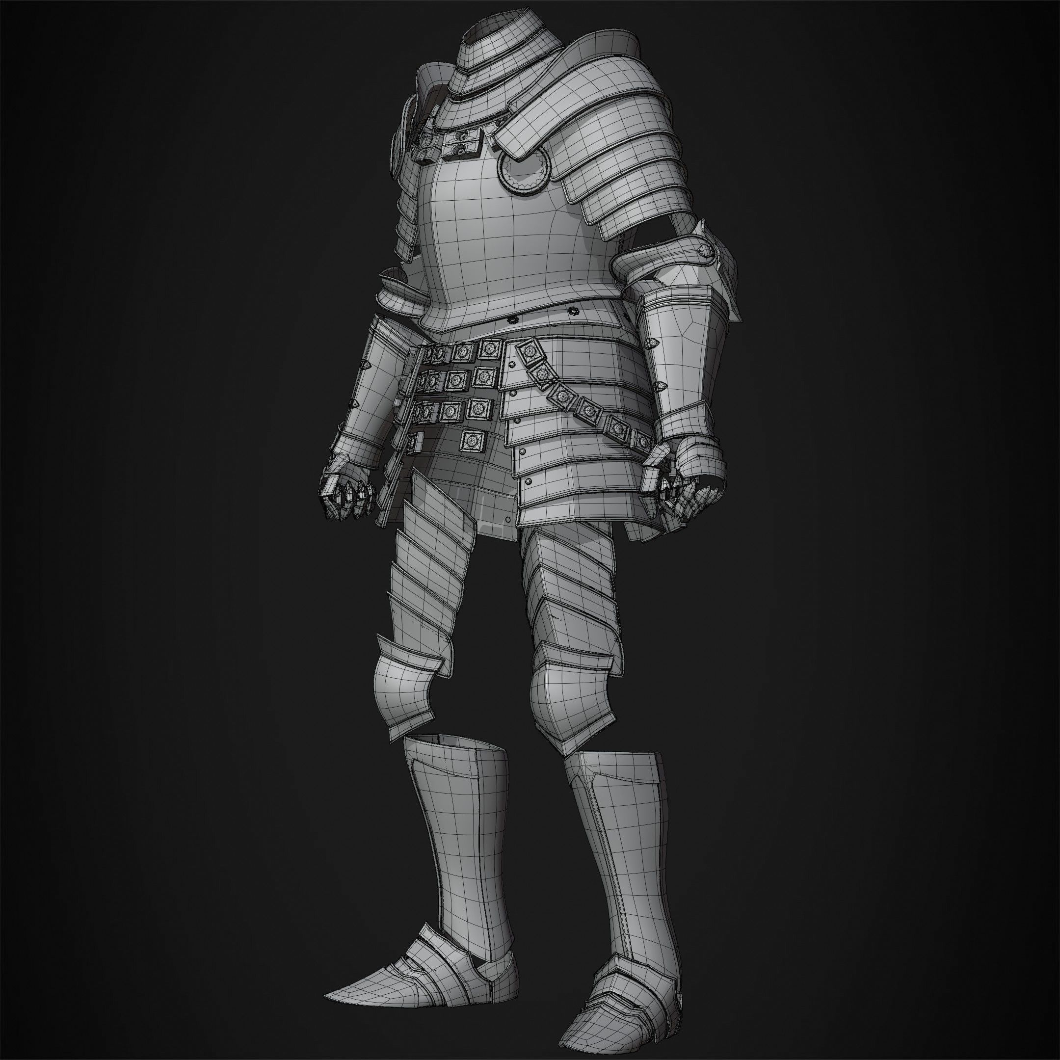 Elden Ring Cleanrot Knight Armor for Cosplay 3D print model_13