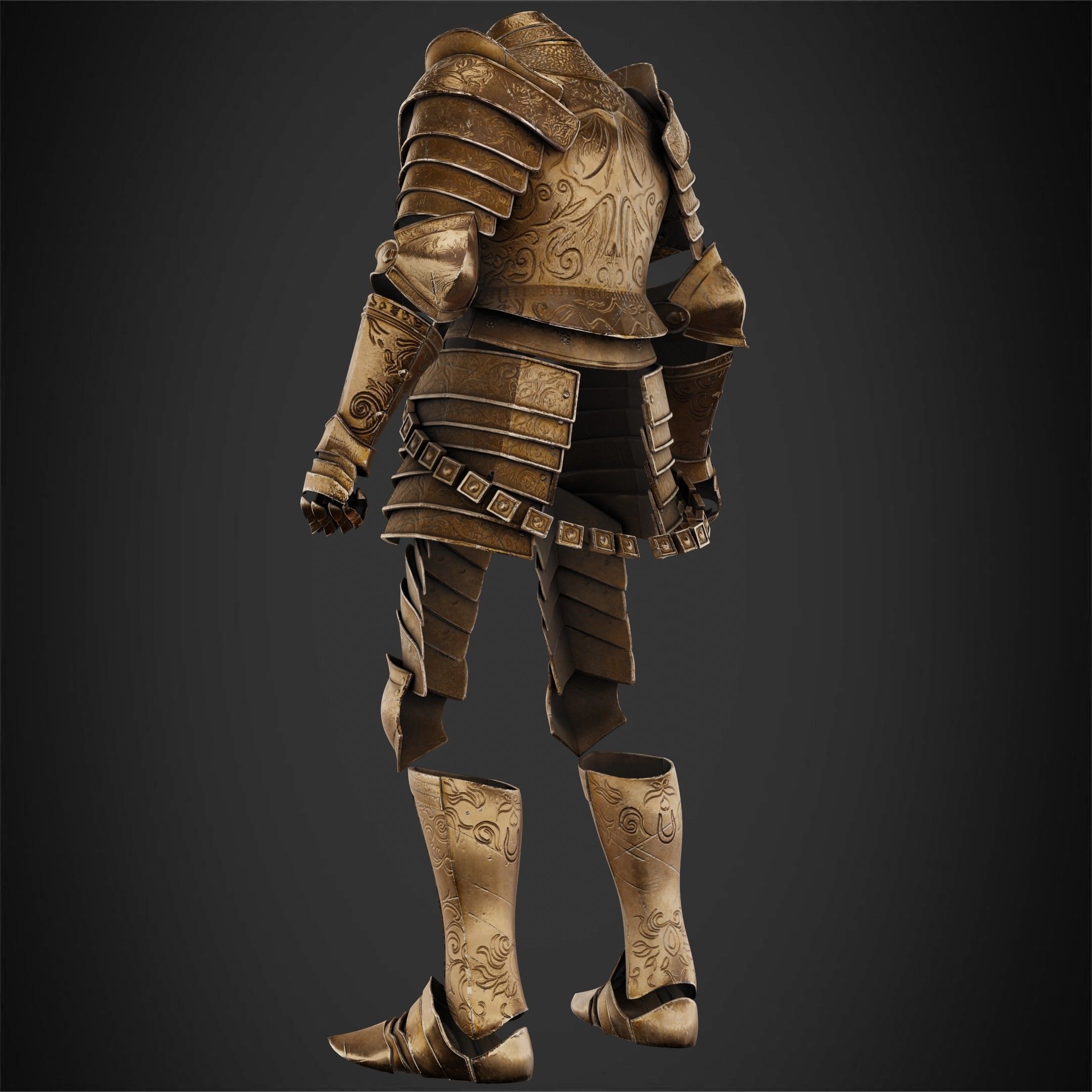 Elden Ring Cleanrot Knight Armor for Cosplay 3D print model_5