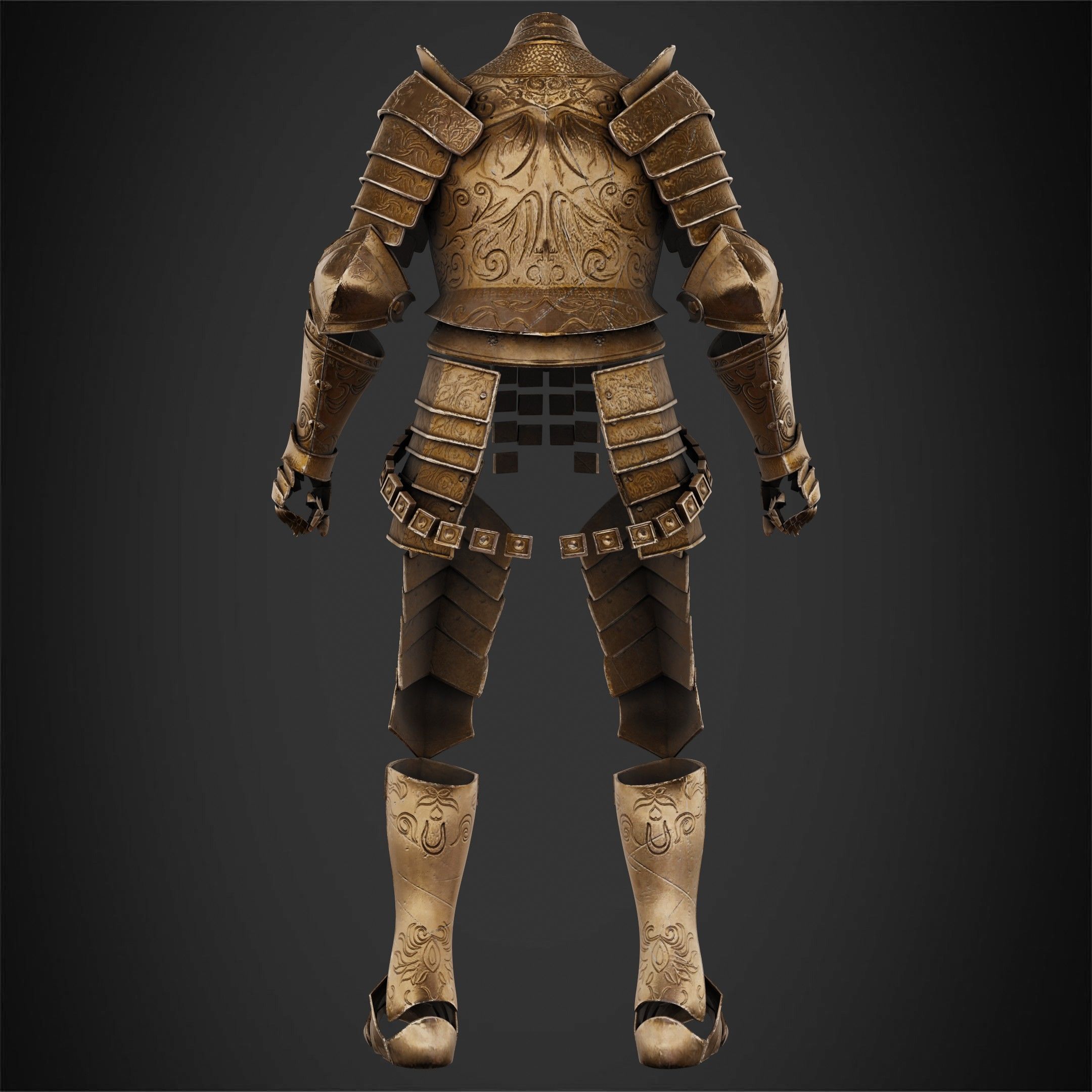 Elden Ring Cleanrot Knight Armor for Cosplay 3D print model_6
