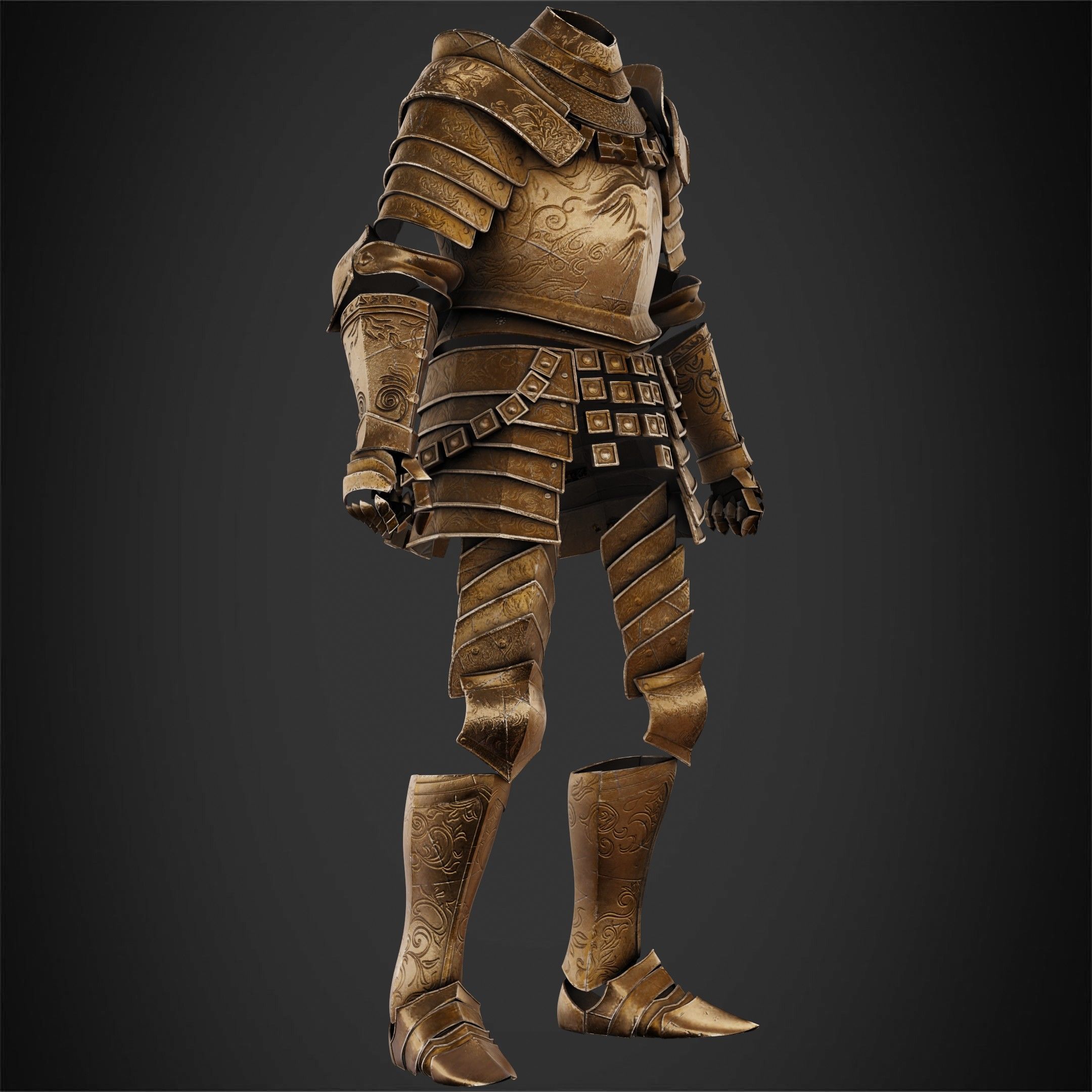 Elden Ring Cleanrot Knight Armor for Cosplay 3D print model_9