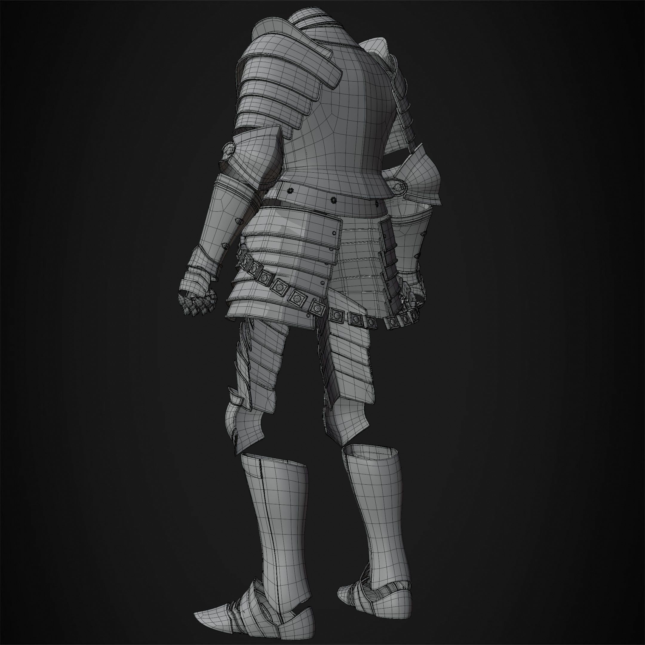 Elden Ring Cleanrot Knight Armor for Cosplay 3D print model_17