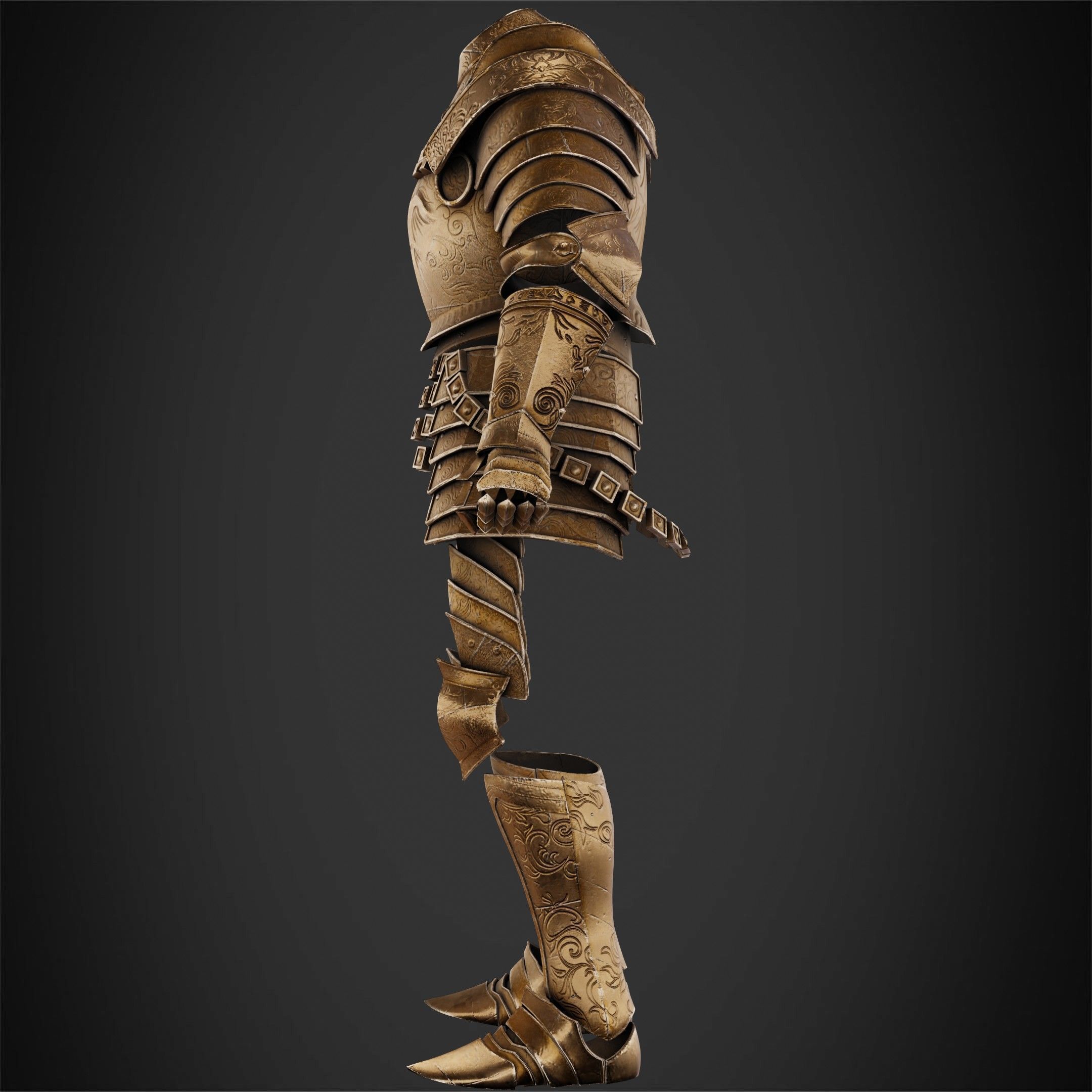 Elden Ring Cleanrot Knight Armor for Cosplay 3D print model_4