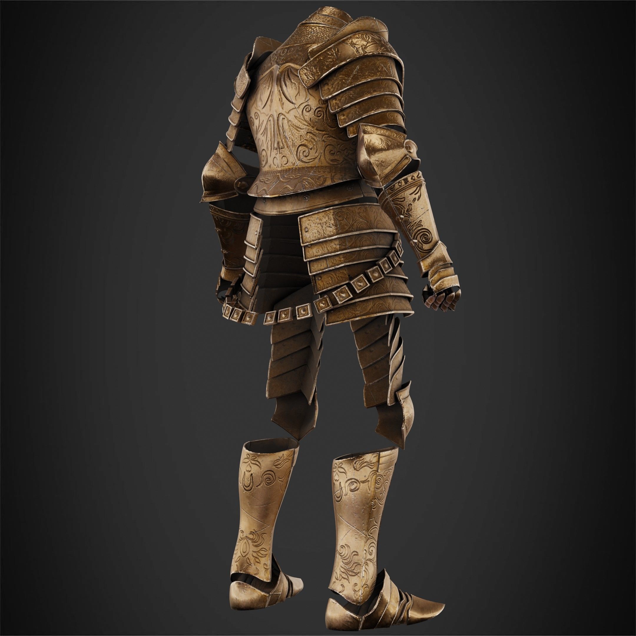 Elden Ring Cleanrot Knight Armor for Cosplay 3D print model_7