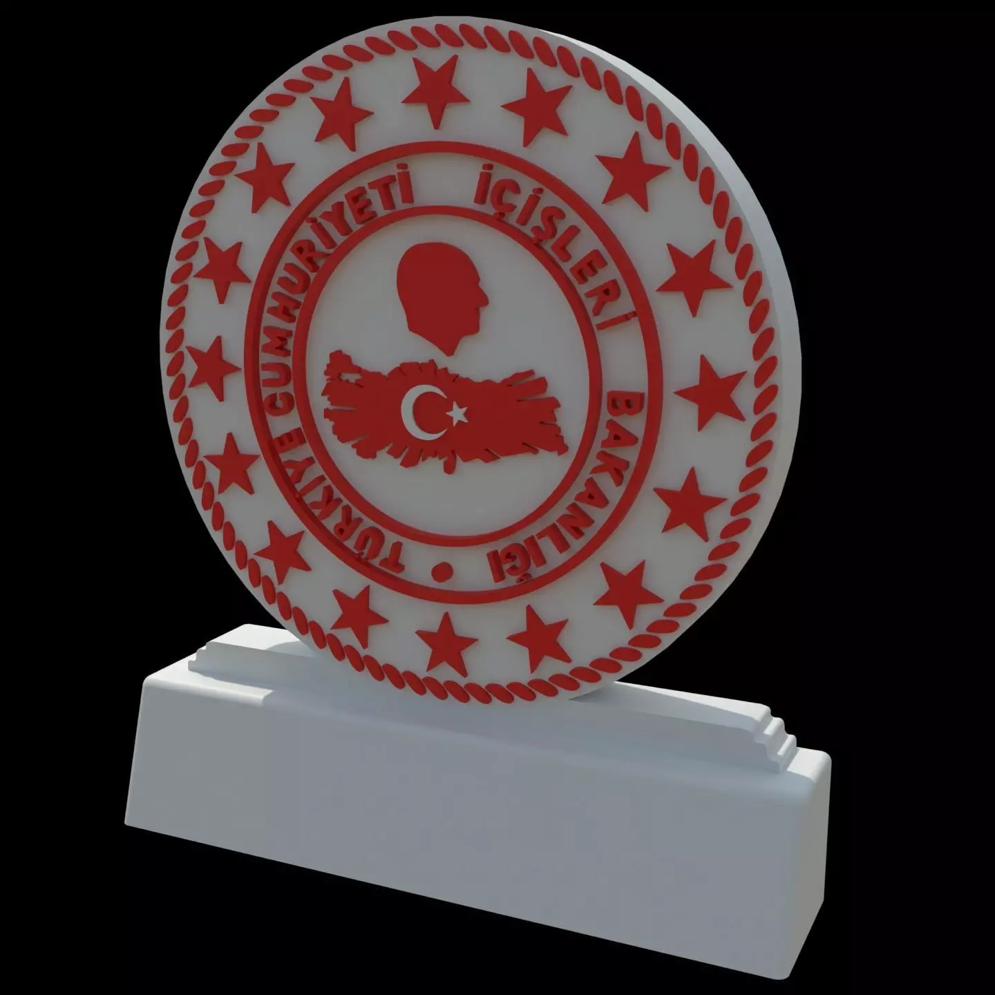 MASA USTU ISIMLIK 3D print model