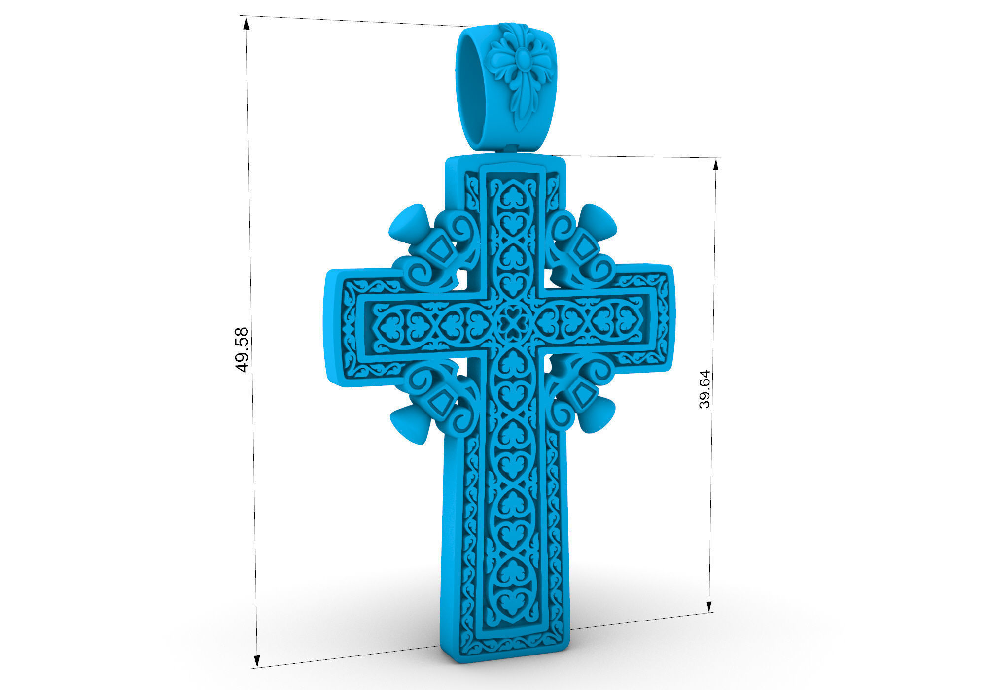 Cross 211124 cartier 3D print model_7