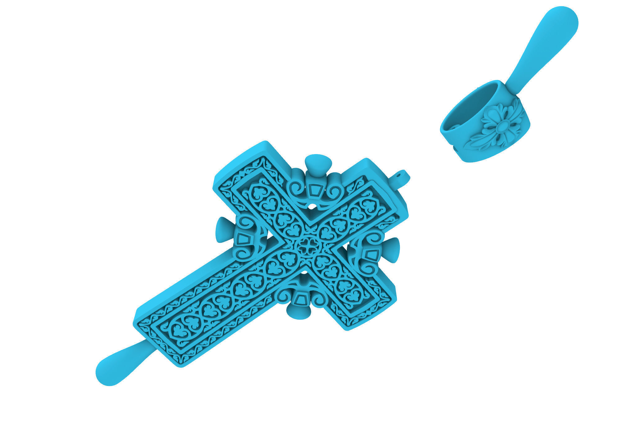 Cross 211124 cartier 3D print model_5