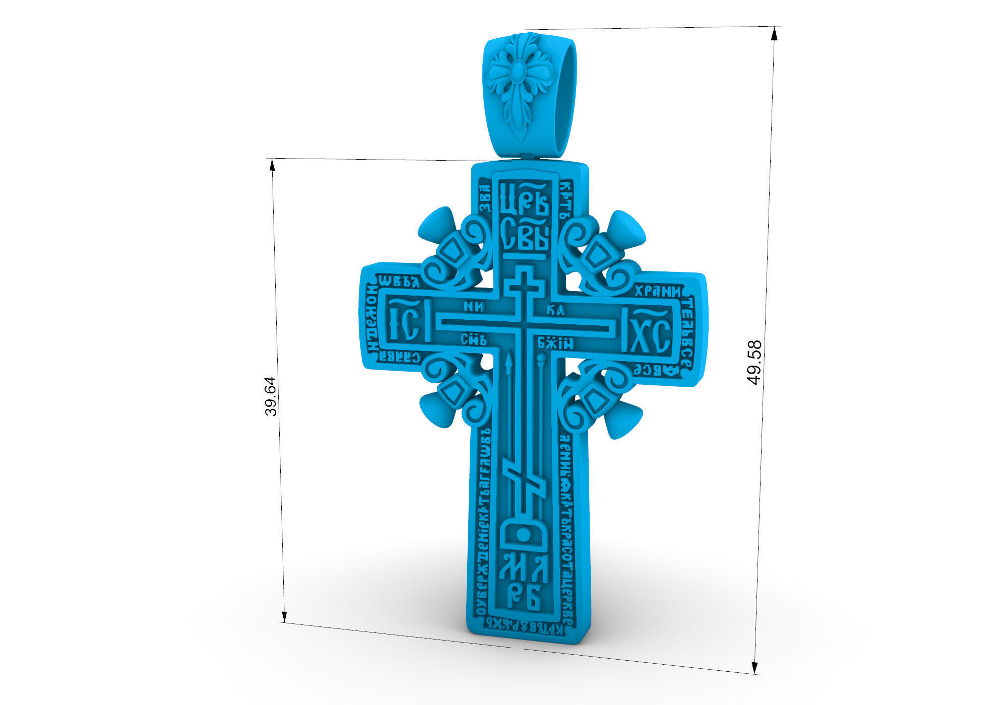 Cross 211124 cartier 3D print model_6