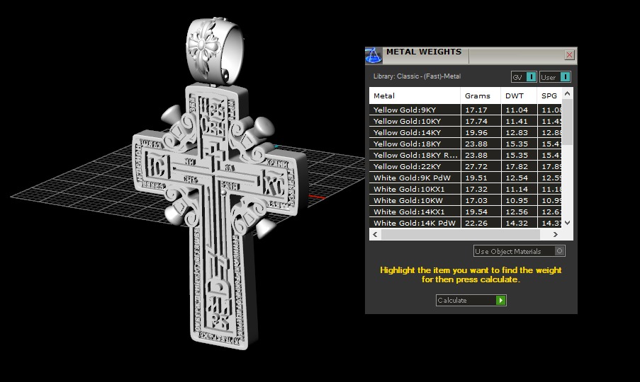 Cross 211124 cartier 3D print model_8