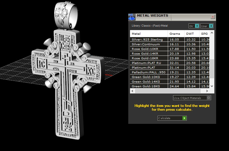 Cross 211124 cartier 3D print model_9