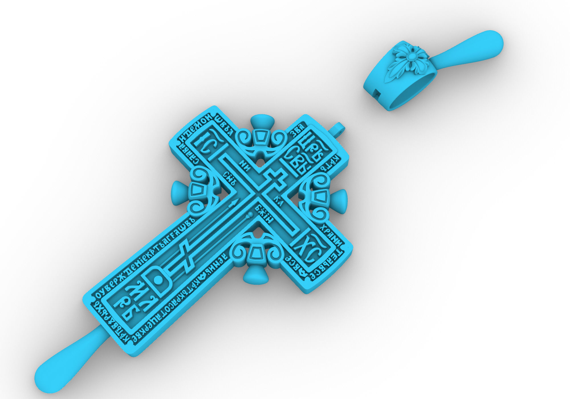 Cross 211124 cartier 3D print model_4