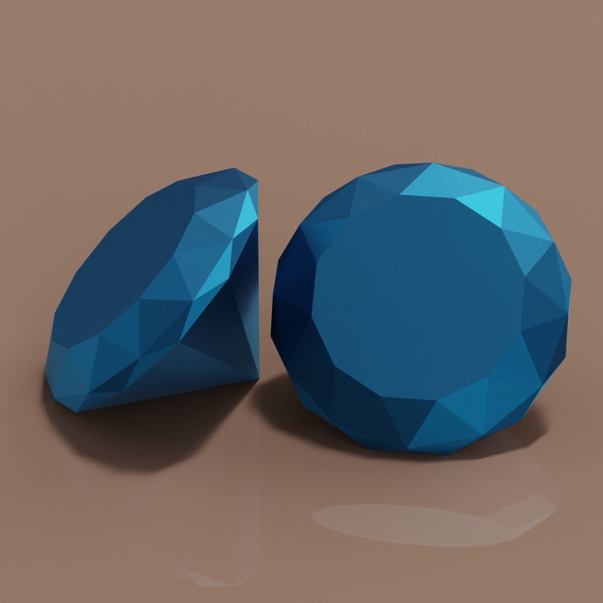 Diamond 3D print model_4