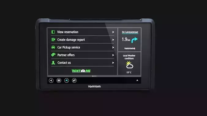 TomTom Bridge navigation system Logistics Delivery 
