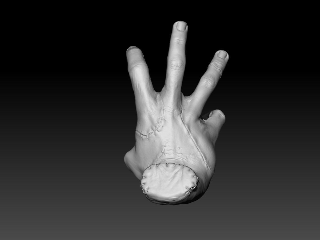 Thing - Addams Family 3D print model_2