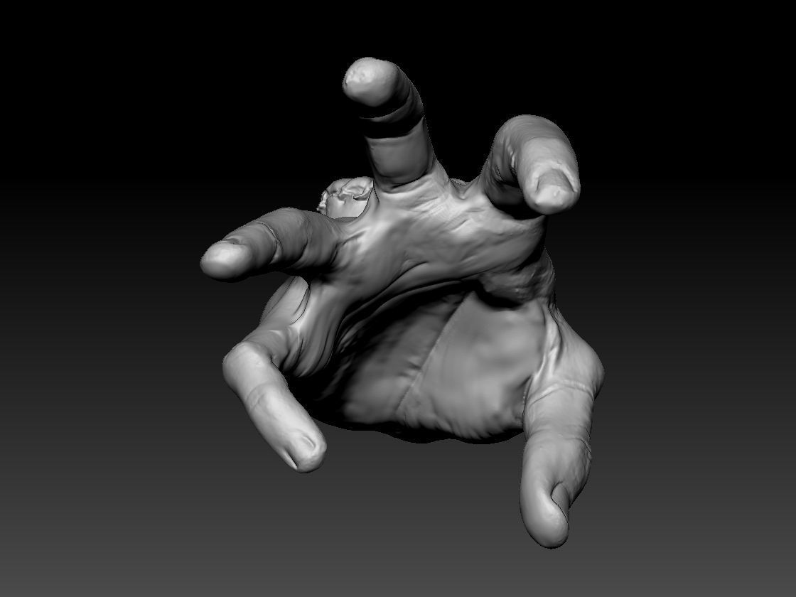 Thing - Addams Family 3D print model_1